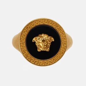 Versace Enamel Medusa Ring